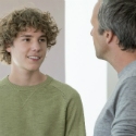 Teenagedreng og hans far