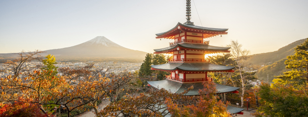 Chureito Pagoda i Japan